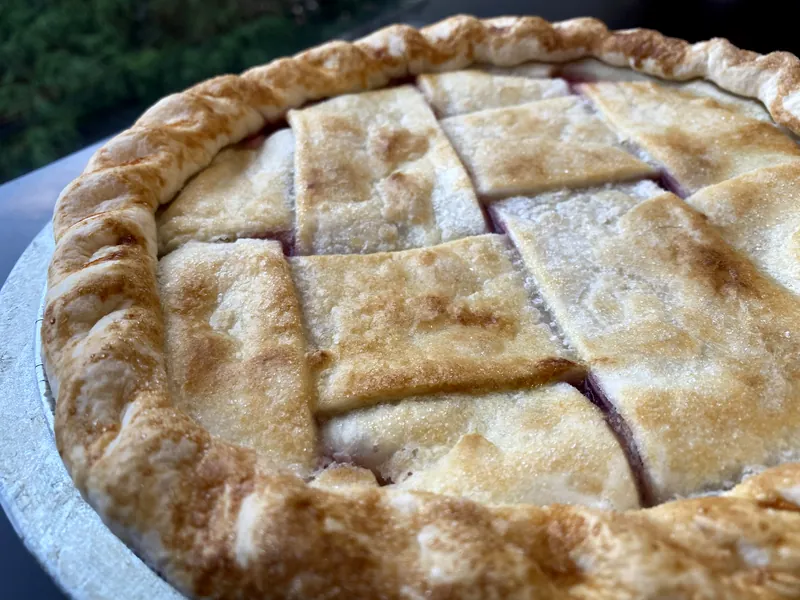 Cherry pie at Boise Pie Co. in Boise, Idaho